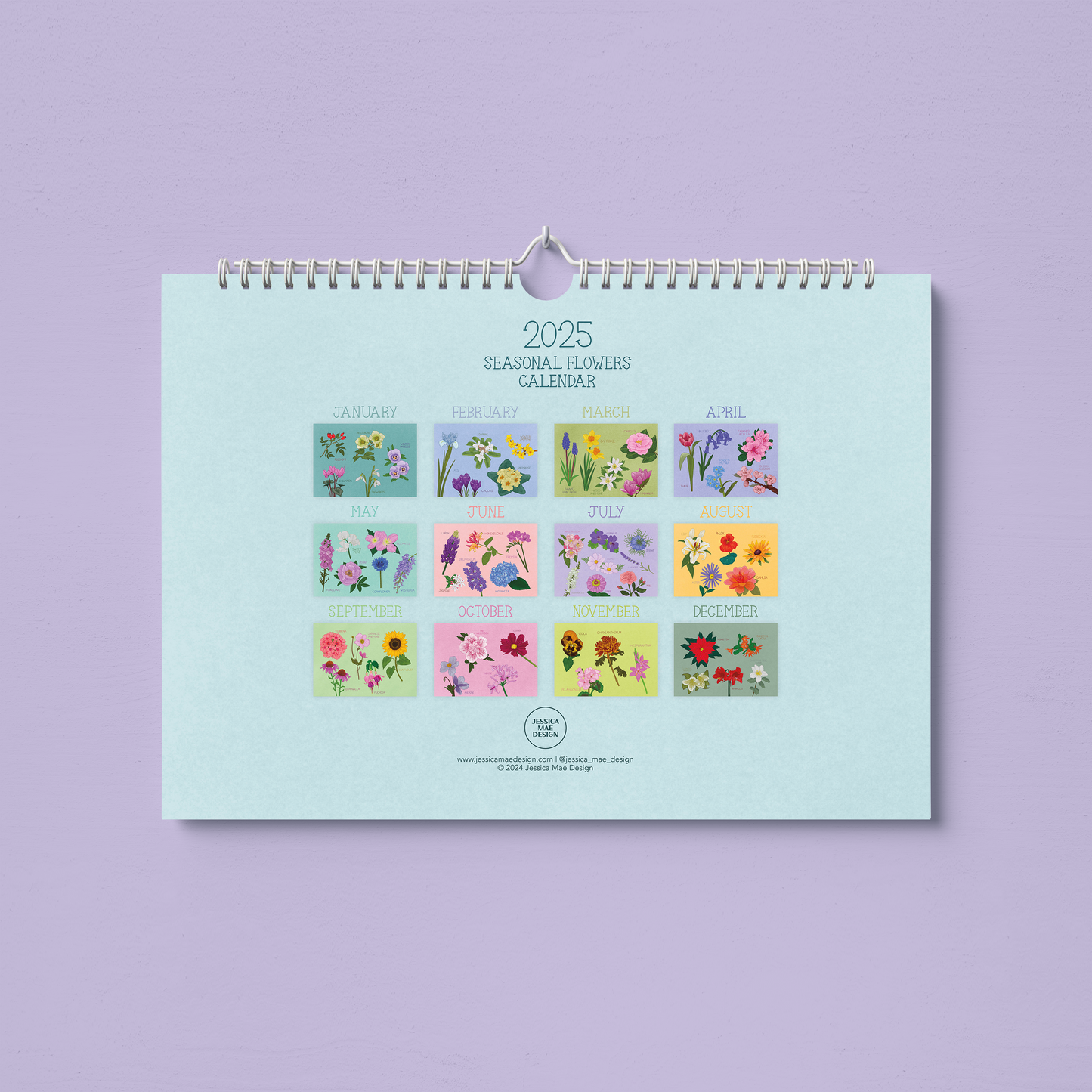 2025 Seasonal Flowers Calendar