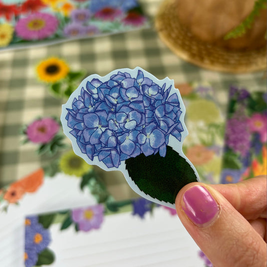 Hydrangea Sticker