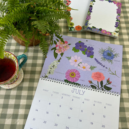 2025 Seasonal Flowers Calendar