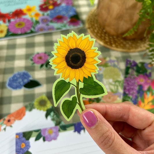 Sunflower Sticker